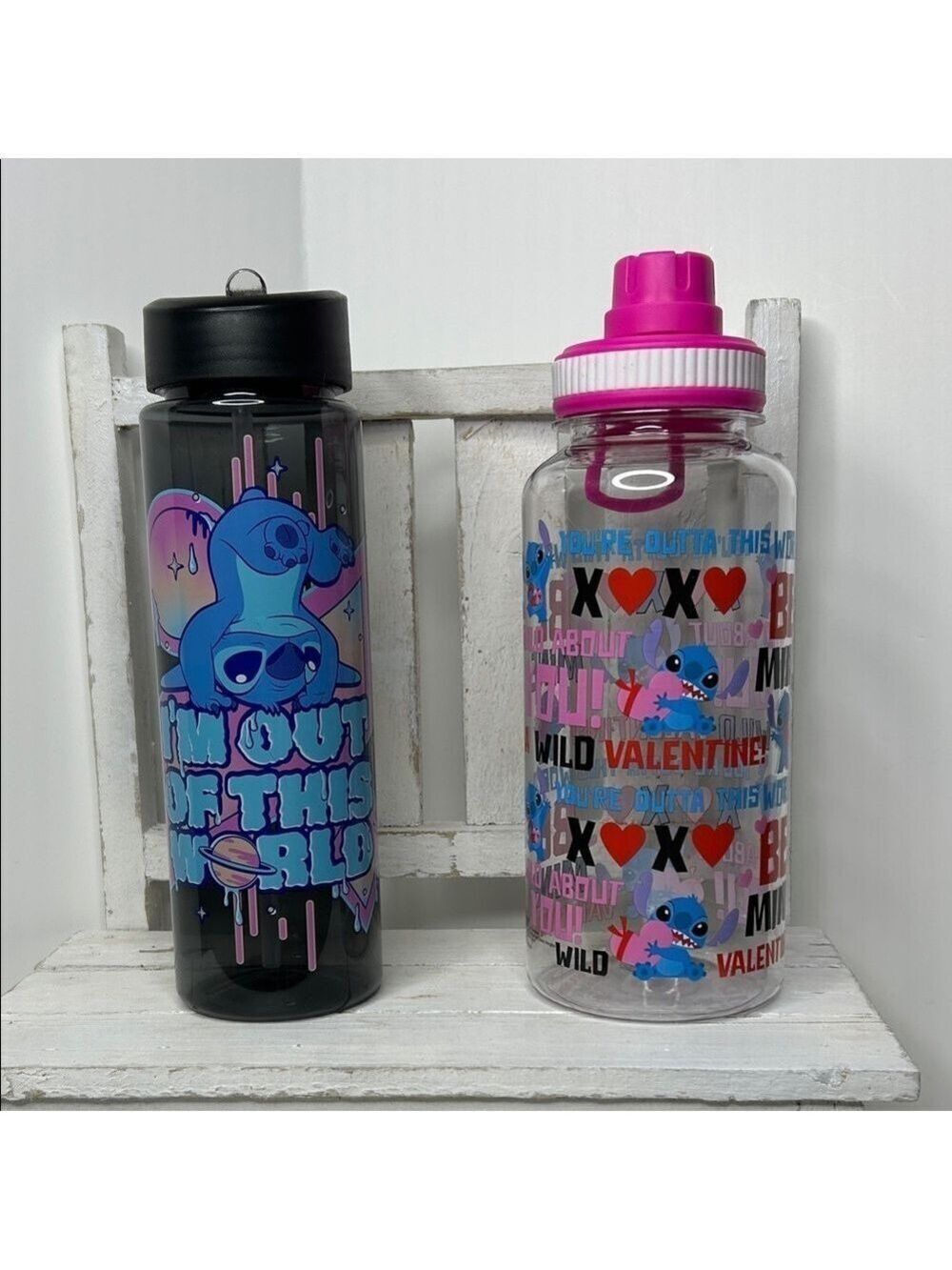 Disney Stitch Water Bottle Set - 20oz & 30oz